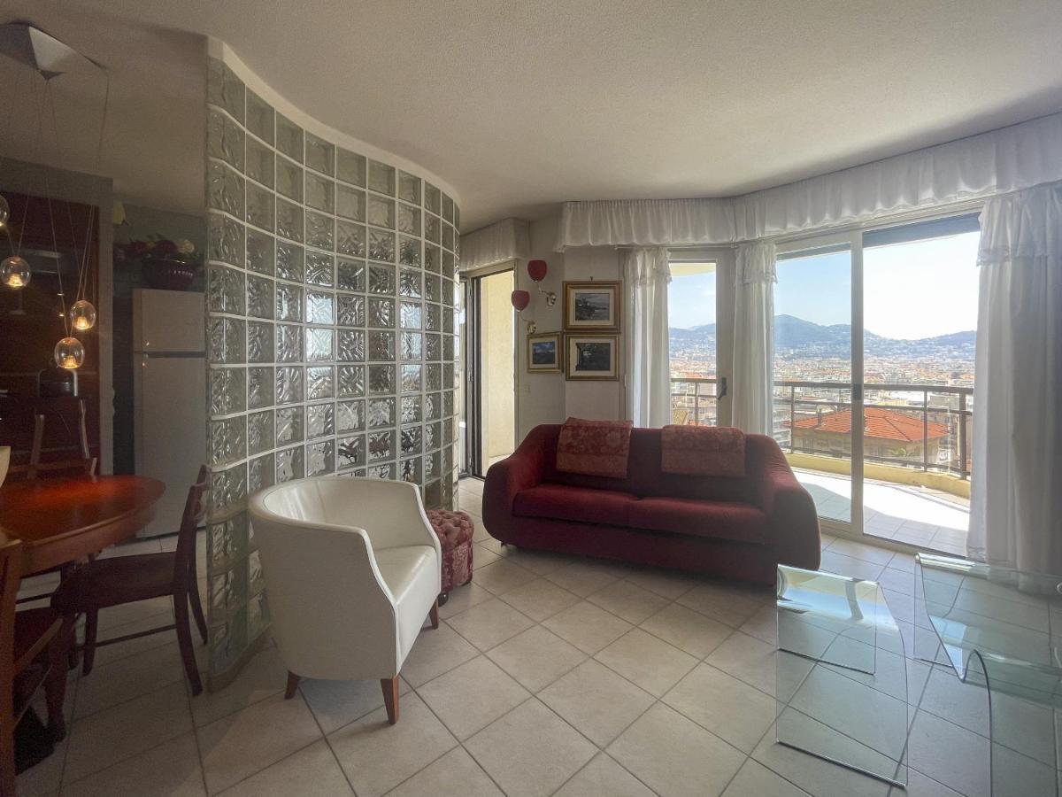 Ferienwohnung La Dolce Vita 5 Pers Parking Terrazza Nizza Exterior foto